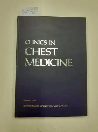 Williams, Henry M: Disturbance of Respiratory Control: Clinics in Chest Medicine Vol. 1, No. 1, Jan. 1980. 