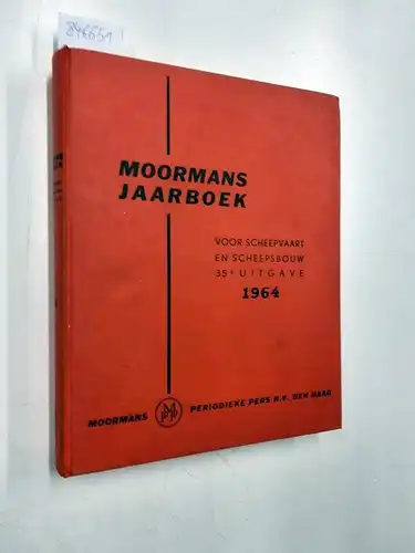 Hubenet, H: Moormans Jaarboek voor Scheepvaart  en Scheepsbouw, 35e uitgabe
 moormans Yearbook for shipping and shipbuilding. 