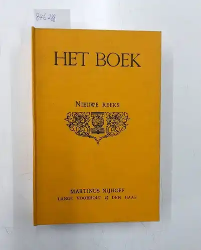 Kronenberg, M.E. (Red.), F.K.H. Kossmann (Red.) und L. Brummel (Red.): Het Boek 32ste Deel [1955-1957]
 Nieuwe Reeks. 