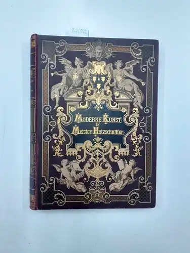 Verlag von Rich. Bong: Moderne Kunst in Meister-Holzschnitten nach Gemälden und Skulpturen berühmter Meister der Gegenwart Band . XIV. 