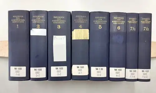 Schieder, Theodor: Handbuch der Europäischen Geschichte. (7 Bände in 8 Büchern). 