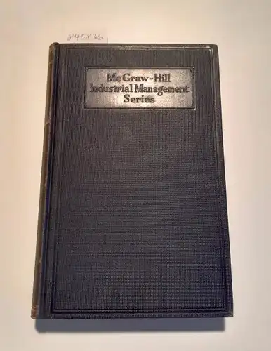 Kimball, Dexter S: Principles of Industrial Organization
 (McGraw-Hill Industrial Management Series). 