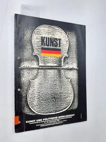 Künstlerbund Rhein-Neckar e.V: Kunst und Politische Wirklichkeit
 Ausstellung im Kulturzentrum Alte Hauptfeuerwache Mannheim 9.-29. September 1984. 