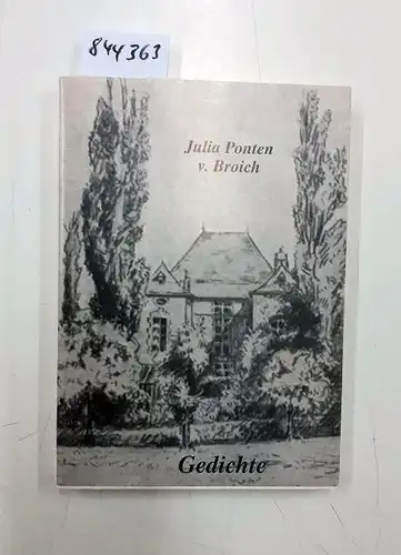 Broich, Julia von: Gedichte. 