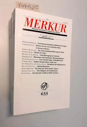 Bohrer, Karl Heinz und Kurt Scheel (Hrsg.): (2003) Merkur : Deutsche Zeitschrift für europäisches Denken. 
