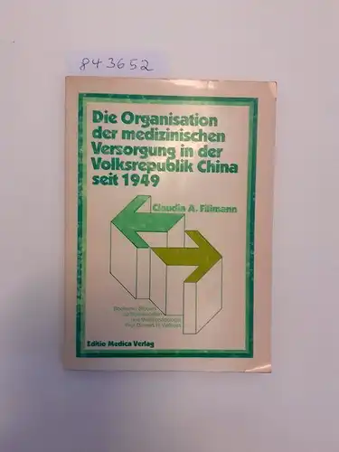 Fillmann, Claudia A: Die Organisation der medizinischen Versorgung in der Volksrepublik China seit 1949
 Mit einem Vorw. von H. Viefhues / Bochumer Studien zur Sozialmedizin u. Medizinsoziologie. 