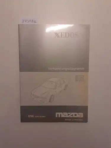 Mazda: Mazda Xedos 9 Verkabelungsdiagramm JMZ TA12F2 JMZ TA12L2 JMZ TA72L2 JMZ TA12L5 JMZ TA12J5 8/96 5382-20-96H. 