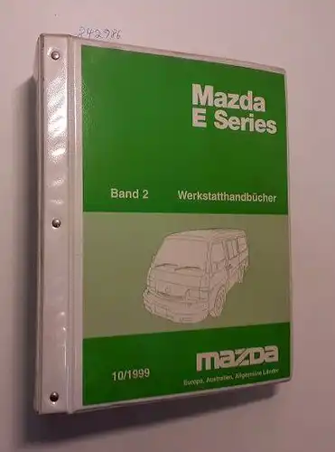 Mazda: Mazda E-Series Band 2 Werkstatthandbücher 10/1999: Mazda E2000 E2200 Werkstatthandbuch + Mazda E2000 FE EGI Ergänzung + Mazda E2000 FE EGI Verkabelungsdiagramm + Mazda E-Series Karosserie Werkstatthandbuch + Mazda E-Series Verkabelungsdiagramm. 