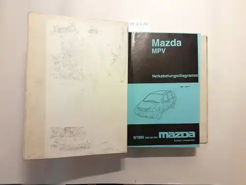 Mazda: Mazda MPV Band 1 Werkstatthandbücher 9/2000. 