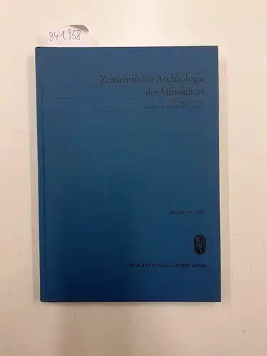 Brather, s., U. Müller und H. Steuer: Zeitschrift für Archäologie des Mittelalters  Jahrgang 33 (2005). 