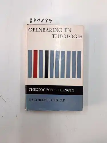 Schillebeeckx, Edward: Openbaring en theologie. 