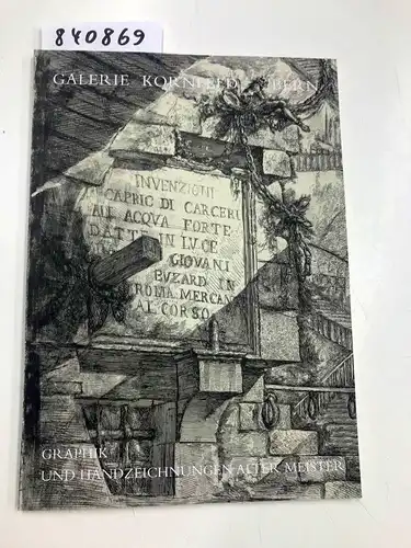 Galerie Kornfeld: Galerie Kornfeld. Bern. Auktion 239. Graphik und Handzeichnungen Alter Meister. 2007. 
