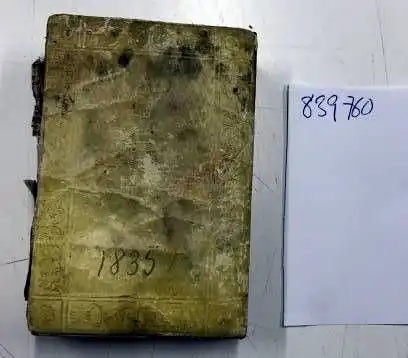 Perthes, Justus: Gothaisches genealogisches Taschenbuch auf das Jahr 1835. 