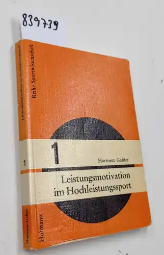 Gabler, Hartmut: Leistungsmotivation im Hochleistungssport : ihre Aktualisierung u. Entwicklung ; dargest. anhand e. empir. Unters. von jugendl. u. erwachsenen Hochleistungsschwimmern
 Reihe Sportwissenschaft ; 1. 