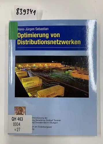 Sebastian, Hans-Jürgen: Optimierung von Distributionsnetzwerken. 