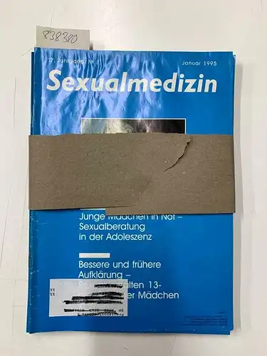 Medical Tribune: Sexualmedizin Fachzeitschrift  17. Jahrgang  1995 Nr.1-12. 