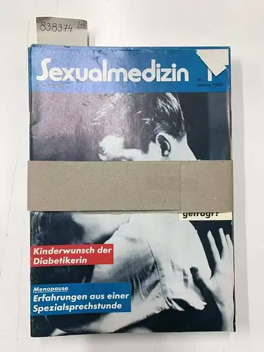 Medical Tribune: Sexualmedizin 1990. 19. Jahrgang, 12 Hefte (Januar-Dezember). 
