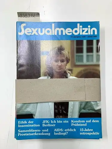 Medical Tribune: Sexualmedizin 1986. 15. Jahrgang, 12 Hefte (Januar-Dezember). 
