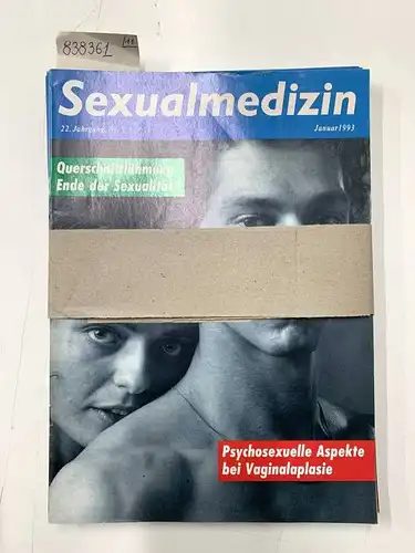 Medical Tribune: Sexualmedizin 1993. 22. Jahrgang. 11 Hefte (Januar-Dezember komplett). 