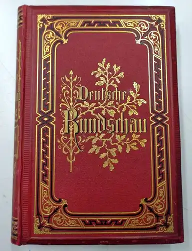 Rodenberg, Julius: Deutsche Rundschau 1894, 3 Bände: LXXVIII, LXXIX und LXXX (Januar bis September 1894). 