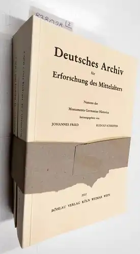 Monumenta Germaniae HistoricaJohannes Fried und Rudolf Schieffer: Deutsches Archiv für Erforschung des Mittelalters 58 (2002), 2 Hefte. 