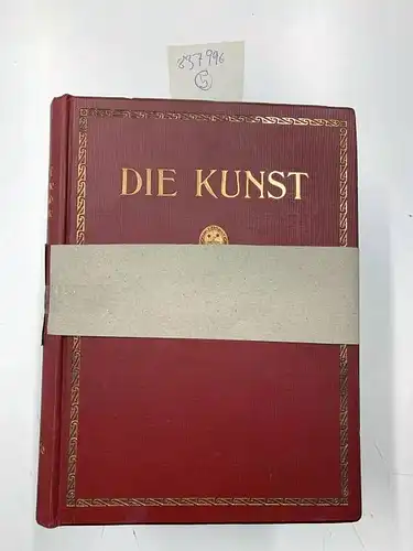 Bruckmann Verlag: Die Kunst Monatshefte für freie und angewandte Kunst 1924-1929
 Band LI,LIII,LV, 57.  u. 59. 