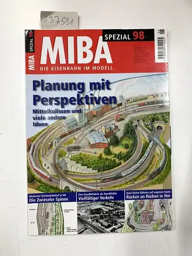 MIBA: MBA Special 98 Planung mit Perspektiven- Mittelkulissen und viele andere Ideen. 