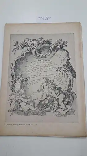 Guérinet, Armand: Suite des Fragmens, Principes de Dessin de tous les Genres
 Proportions du corps humain, Scauoir, de l'Homme, de la Femme et de l'Enfant. 