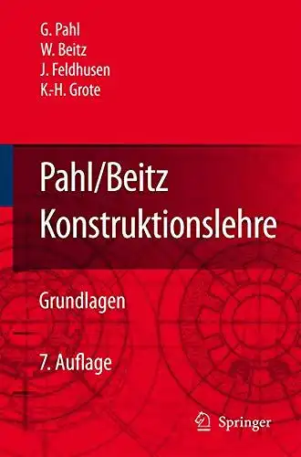 Pahl, Gerhard (Mitwirkender): Konstruktionslehre : Grundlagen erfolgreicher Produktentwicklung ; Methoden und Anwendung
 Pahl/Beitz. Gerhard Pahl ... / Springer-Lehrbuch. 