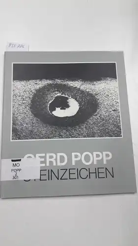 Popp, Gerd: Steinzeichen. 