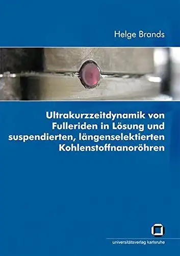Brands, Helge: Ultrakurzzeitdynamik von Fulleriden in Lösung und suspendierten, längenselektierten Kohlenstoffnanoröhren. 
