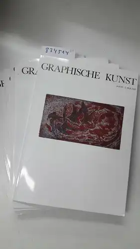 Edition Curt Visel: Konvolut Graphische Kunst Heft 6-8, 10-16,18-25, 27-30, 32, 33-61 : ohne Beilagen. 