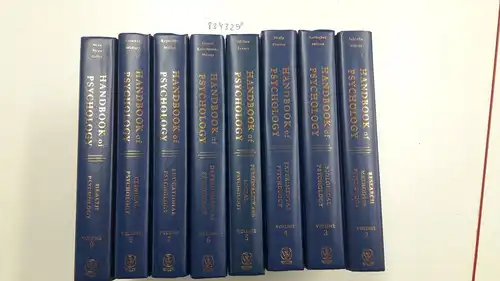 Stricker, George, Thomas A. Widinger and Irving B. Weiner: Handbook of Psychology. Volume 2-8. 
