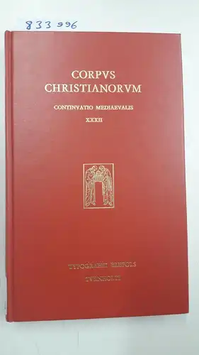 Harada, Hermogenes: Corpus Christianorum, Continuatio Mediaeualis XXXII: Raimundi Lulli Opera Latina, Tomus VII. 