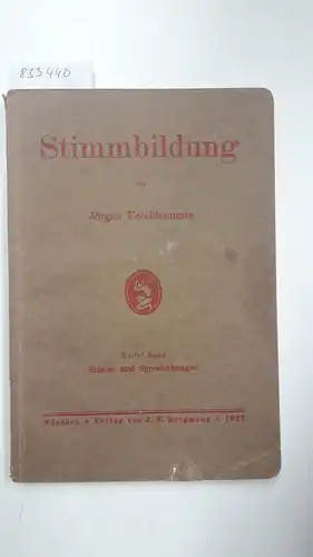 Forchhammer, Jürgen: Stimmbildung. 