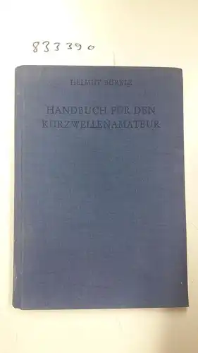 Bürkle, Helmut: Handbuch für den Kurzwellenamateur. 