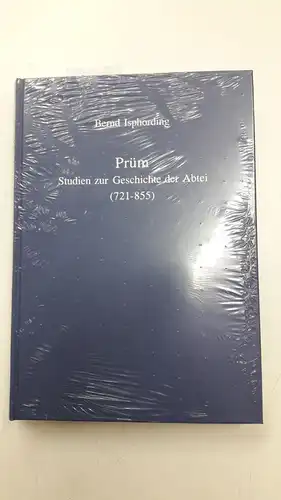 Isphording, Bernd: Prüm
 Studien zur Geschichte der Abtei von ihrer Gründung bis zum Tod Kaiser Lothars I. (721 - 855). Quellen und Abhandlungen zur mittelrheinischen Kirchengeschichte Band 116. 