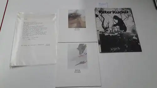 Kuckei, Peter: Konvolut aus drei Katalogen und persönlichem Brief
 Katalog 27.5.-25.6.1983; Kunstpreis Cloppenburg 6.November 1983 bis 22.Januar 1984; Malerei. Bilder aus den Jahren 1965 bis 1980. 