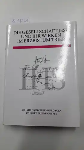 Bischöfliches Dom- und Diözesanmuseum Trier: Für Gott und die Menschen
 Die Gesellschaft Jesu und ihr Wirken im Erzbistum Trier. Katalog-Handbuch zur Ausstellung im bischöflischen Dom- und Diözesanmuseum Trier 11. September 1991-21. Oktober 1991. 