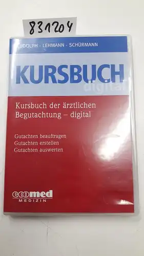 Kursbuch der ärztlichen Begutachtung online