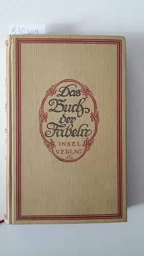 Kleukens, C.H. und Otto Crusius: Das Buch der Fabeln. 