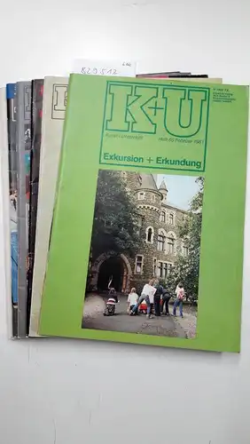 Klett Verlag: Kunst + Unterricht Heft Kompletter Jahrgang 198 Heft 65-70. 