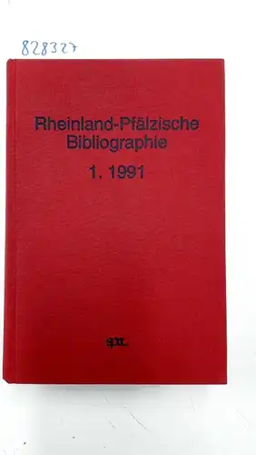 Spee: Rheinland-Pfälzische Bibliographie, Bd.1, Berichtsjahr 1991. 