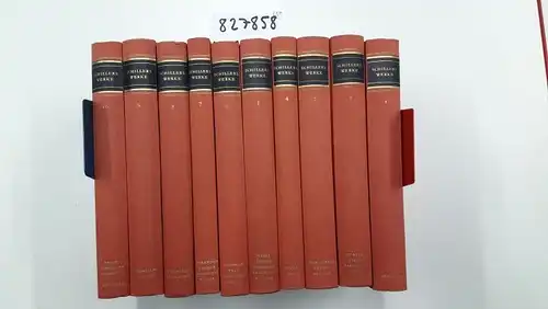 Schiller, Friedrich: Schillers Werke. In zehn Bänden. Herausgegeben von Ernst Jenny. Komplett in 10 Bänden. 