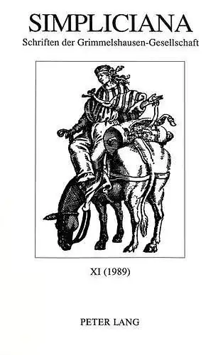 Tarot, Rolf: Simpliciana- Schriften der Grimmelshausen-Gesellschaft: XI (1989). 