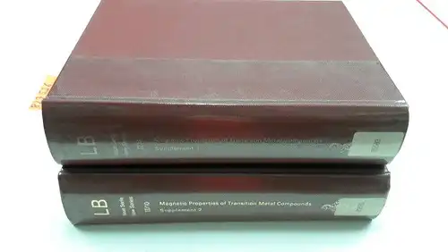 Hellwege [Hrsg.], K.H: Landolt-Börnstein: Zahlenwerte und Funktionen aus Naturwissenschaften und Technik. 2 Bände: Magnetic Properties of Transition Metal Compounds Supplement 1 (II/8) & 2 (II/10). 