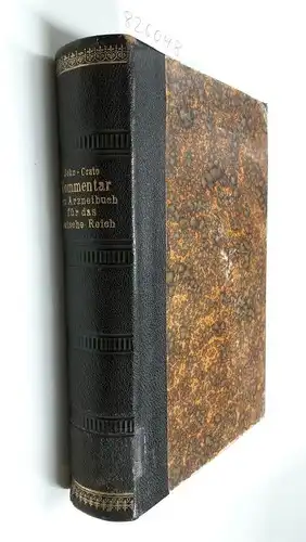 Jehn, C. und E. Crato: Kommentar zum Arzneibuch für das Deutsche Reich (Pharmacopoea Germanica Ed. IV.)
 Mit Zugrundelegung des amtlichen Textes sowie einer Anleitung zur Massanalyse. 