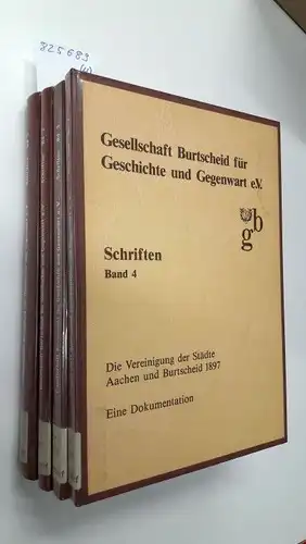 Doerenkamp, H., Alfred Vondenbusch und Friedrich Reiff: Gesellschaft Burtscheid für Geschichte und Gegenwart e.V. Schriften Band 1 - 4
 1: Die Zerstörung des alten Burtscheid...