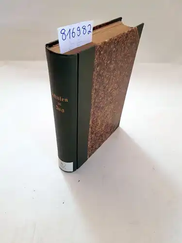 Keiser, Alois: Jahres-Berichte der Kantonalen Industrie-Schule des städtischen Gymnasiums & des Knaben-Pensionates in Zug / St. Michael in Zug
 9 Hefte in 1 Band, Konvolut von 1880/1881 bis 1901/1902. 