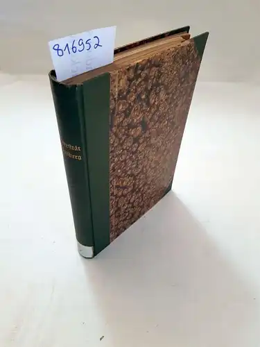 Hautz, Johann Friedrich: Die Universität Heidelberg. Schriften. Konvolut aus 8 Schriften in 1 Band, 1821-1886. 